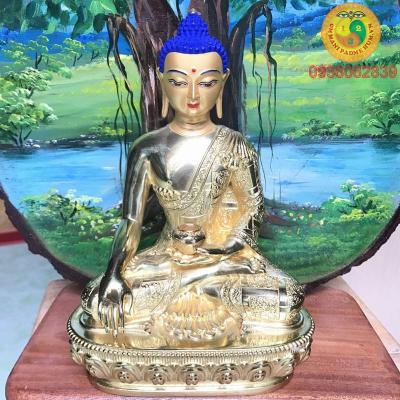 Tôn Tượng Bổn Sư Thích Ca Mâu Ni Phật Dác Vàng